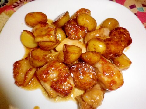 リメイク すき焼きのタレで鶏肉と新じゃがの炒め物 レシピ 作り方 By Kirin0218 楽天レシピ リメイク すき焼きのタレで鶏肉と新じゃがの炒め物 レシピ 作り方 By Kirin0218 楽天レシピ